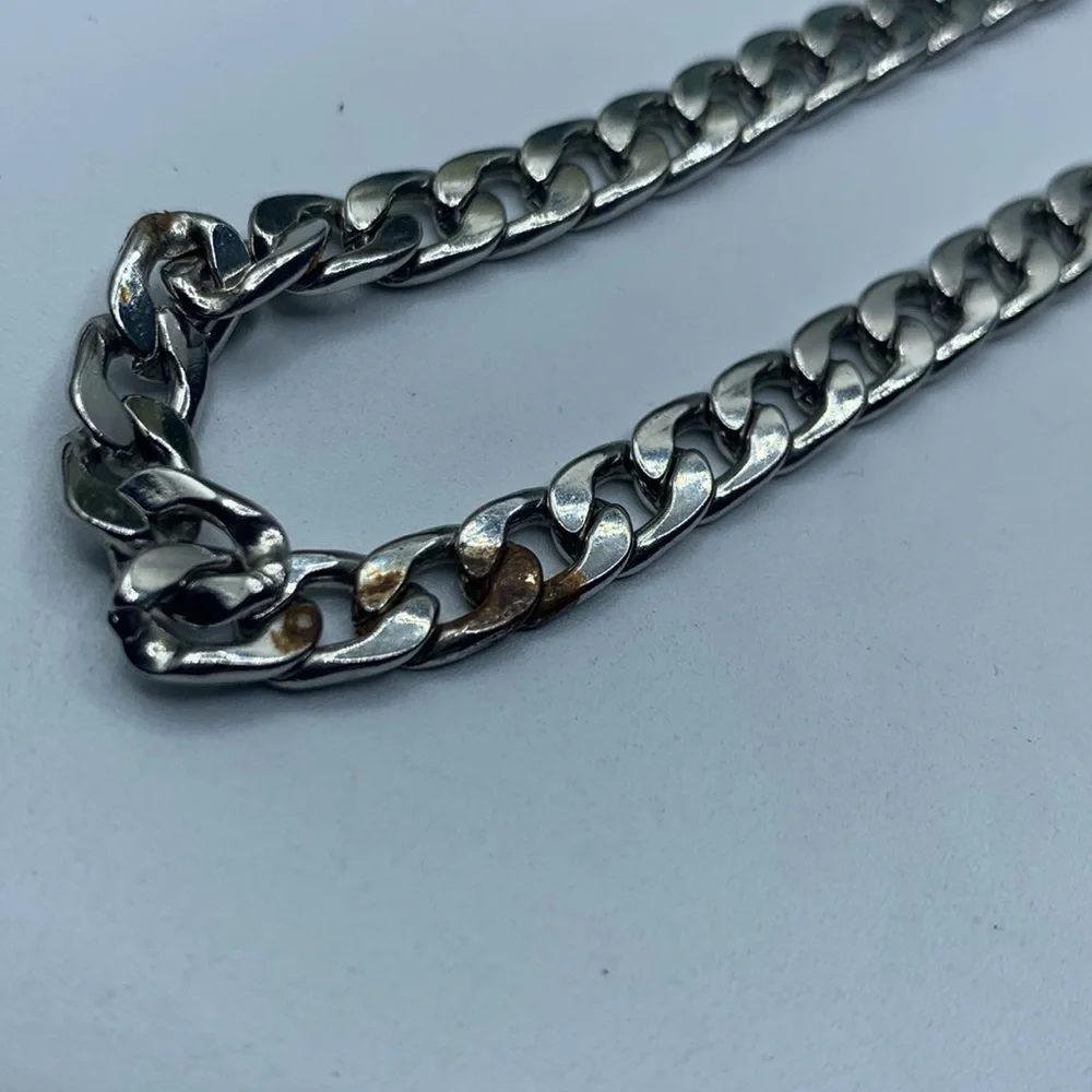 Modern Link Stainless Steel Chain Necklace